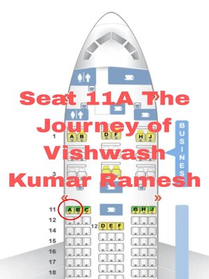 cover image of Seat 11A the Journey of Vishwash Kumar Ramesh